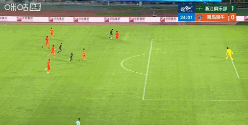 浙江3-2海牛终结3连败,陶强龙绝杀,米特里策、埃朱马传射